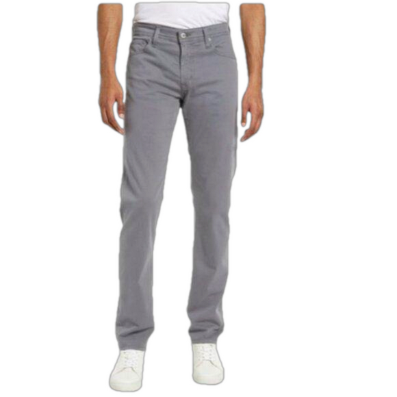 Ag Adriano Goldschmied Other - Ag Adriano Goldschmied Tellis Modern Slim Suede Sateen Pants in Gray 36x34